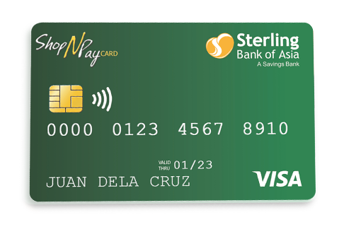 Sterling Bank EMV chip enabled visa card