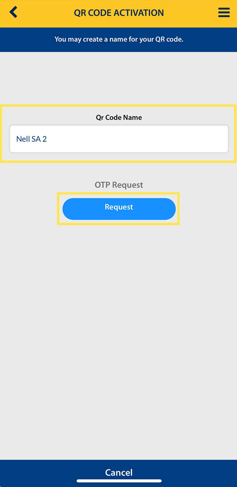 How to generate a QR code for your other Sterling Bank Online enrolled account/s or prepaid card/s (additional QR code) 