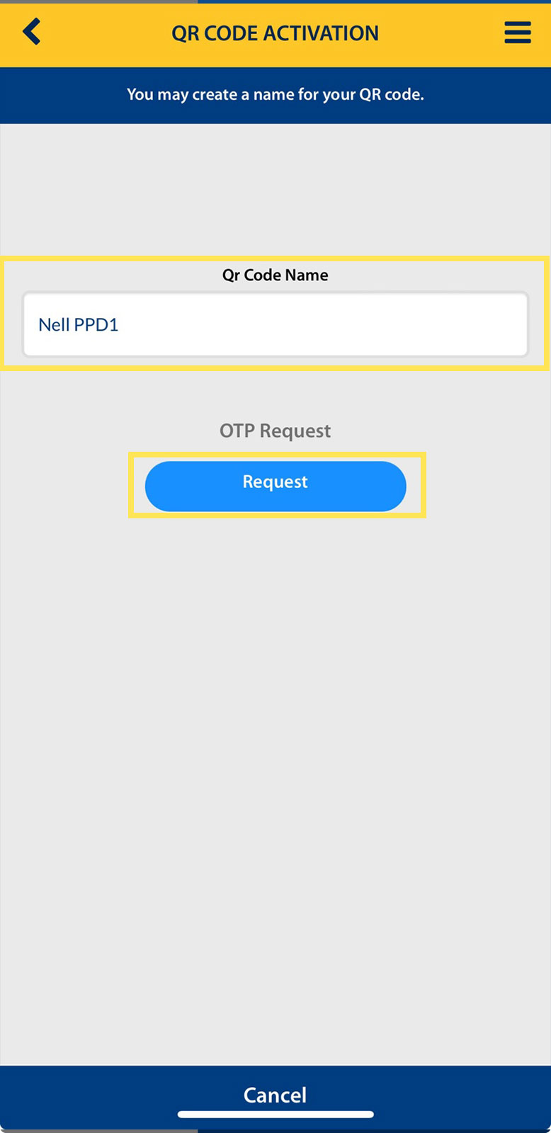 How to generate your QR Code (initial generation) 