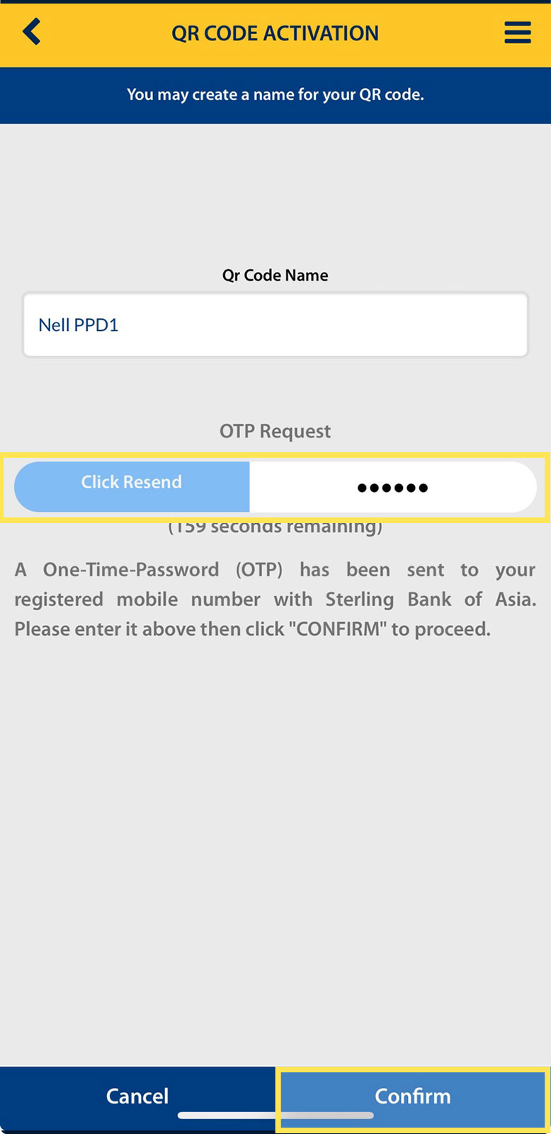 How to generate your QR Code (initial generation) 