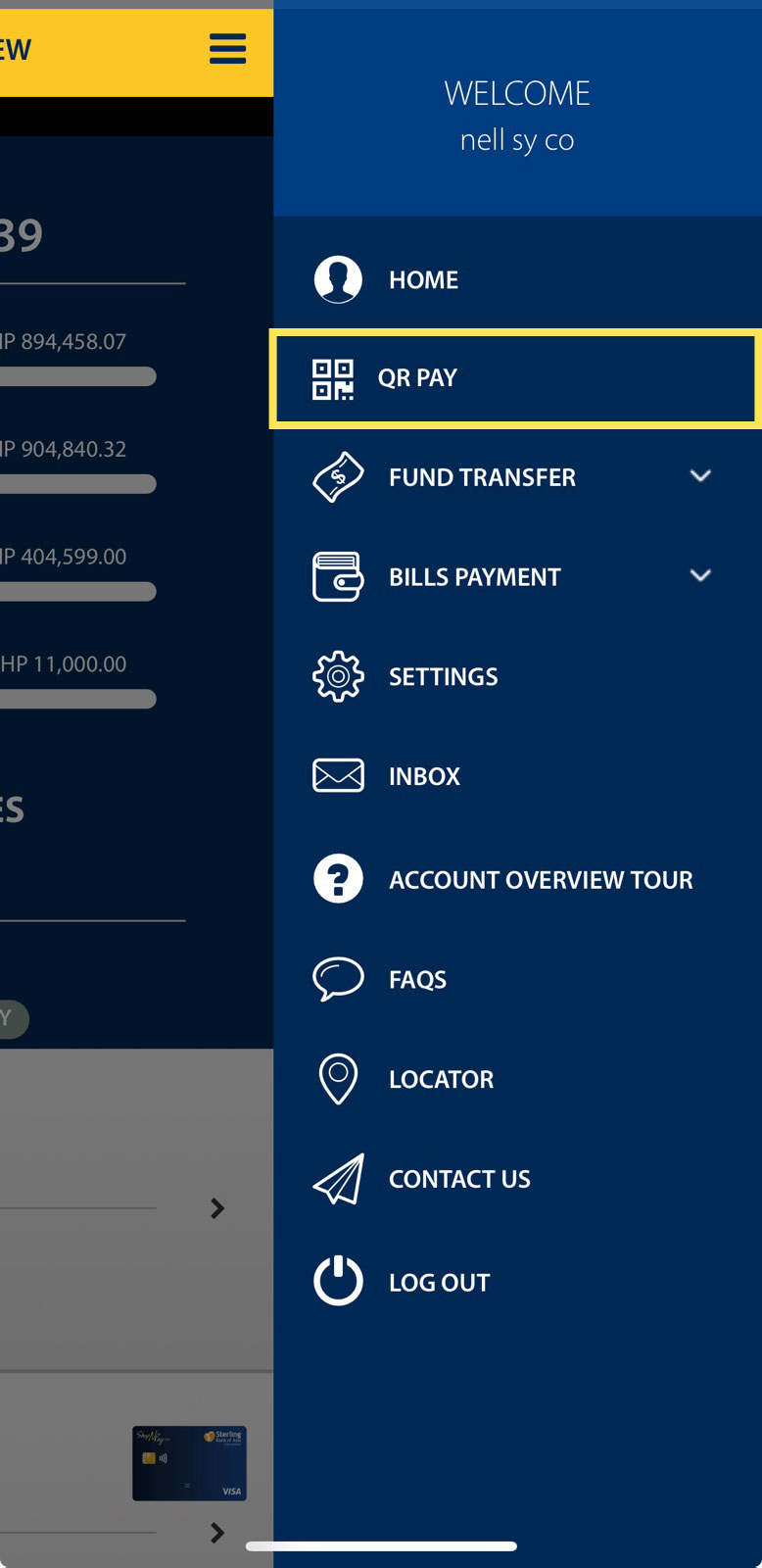 How to receive funds using QR Pay