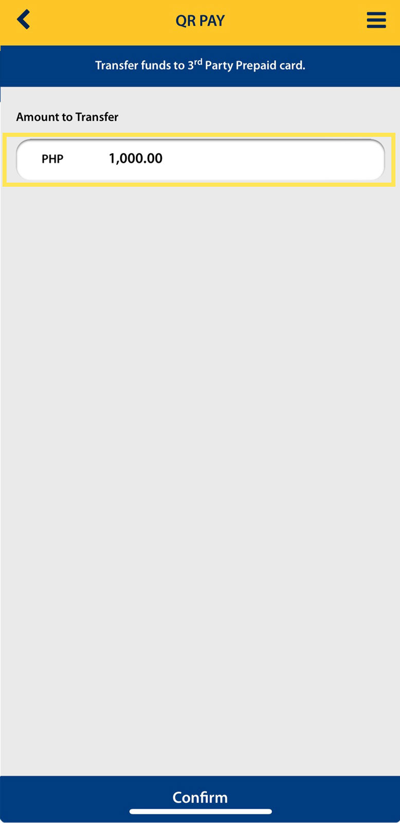 How to send funds using QR Pay