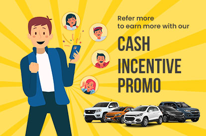 Cash incentive promo
